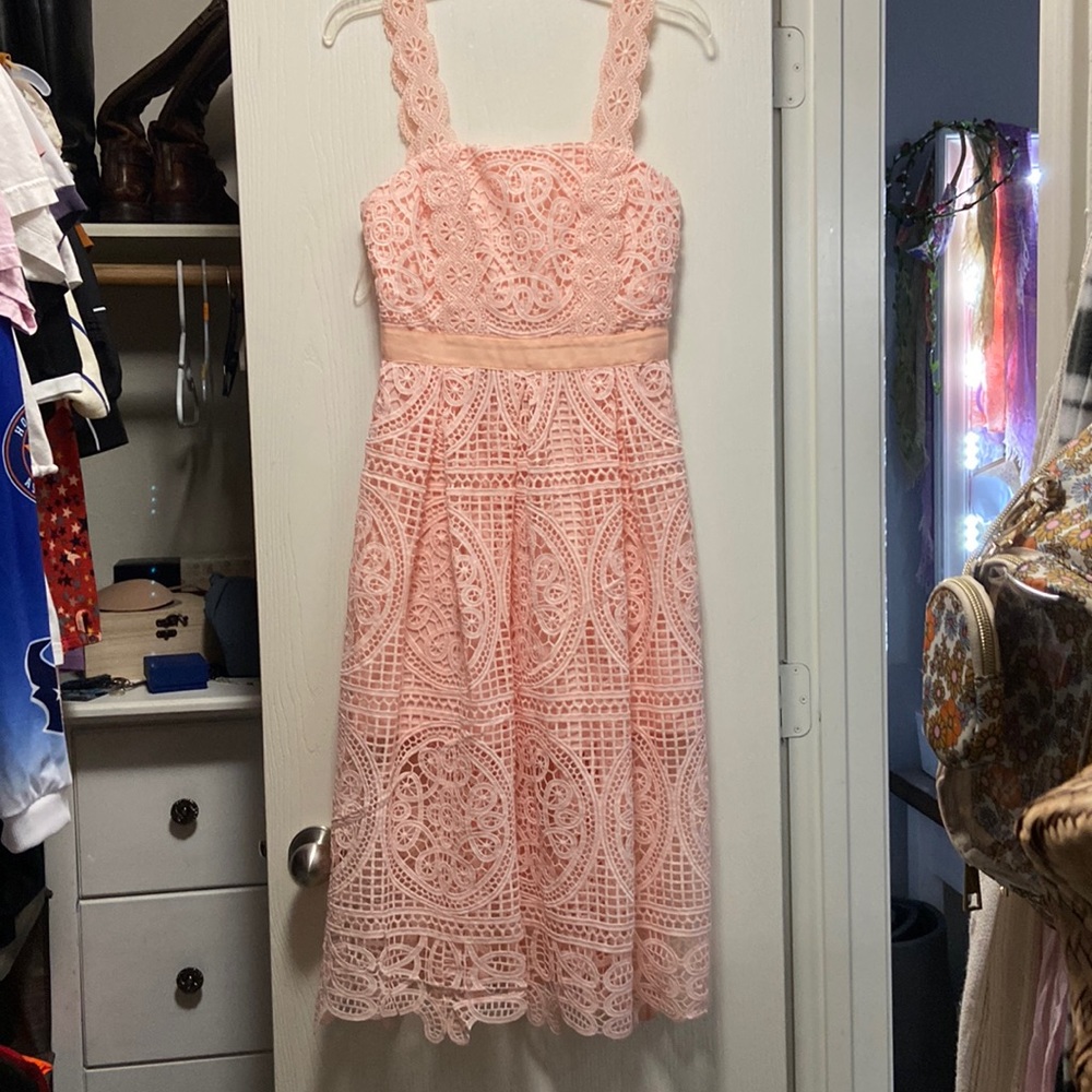Just Me Lace Midi